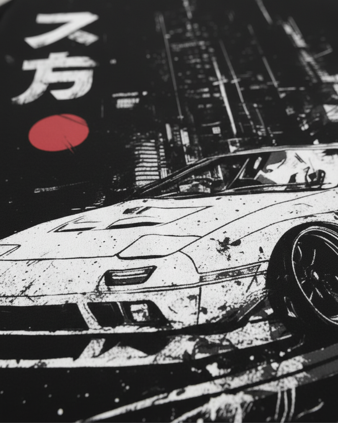 Street Racer Oversized Tee (Black)