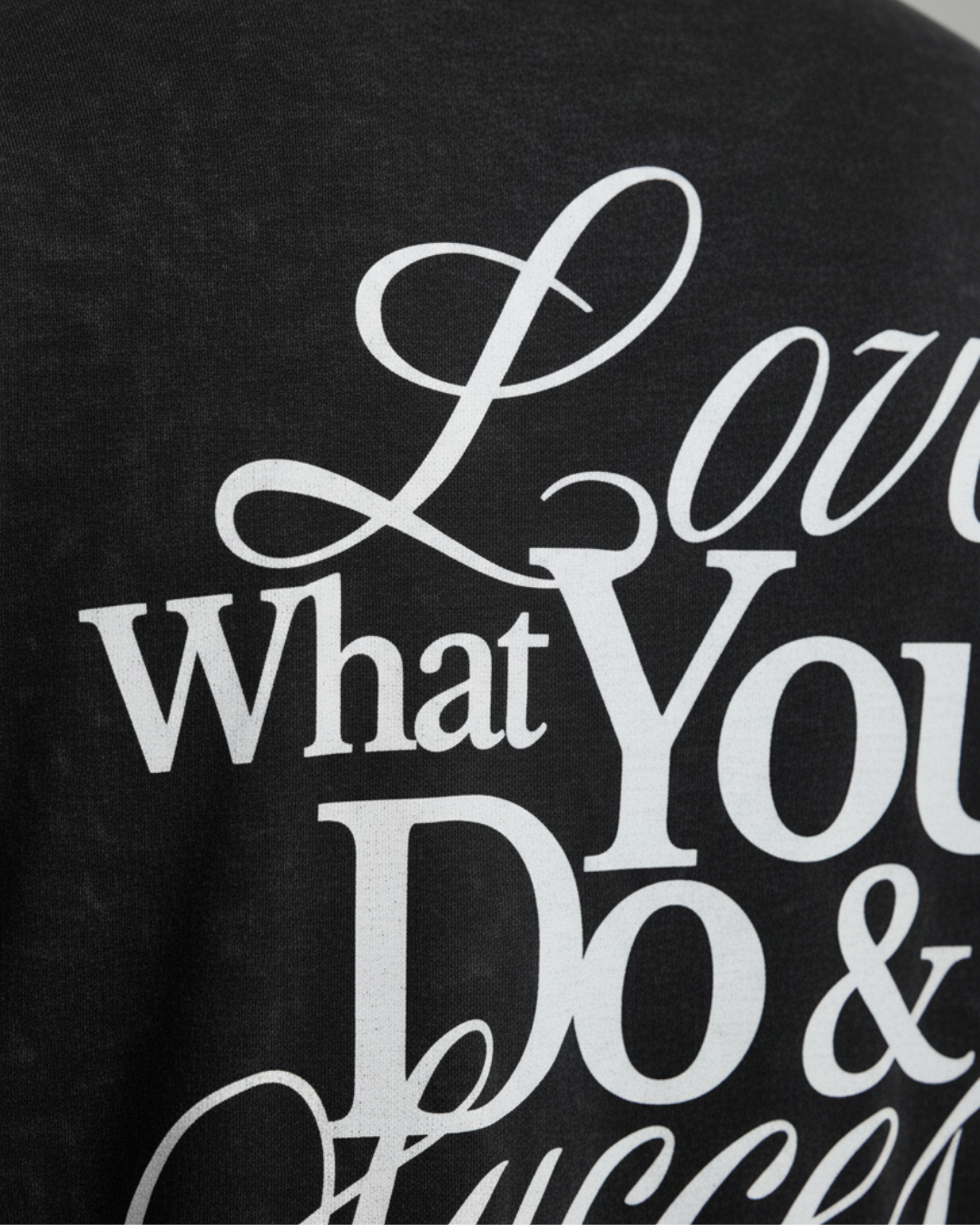 Acid Wash Oversized Tee – Love What You Do