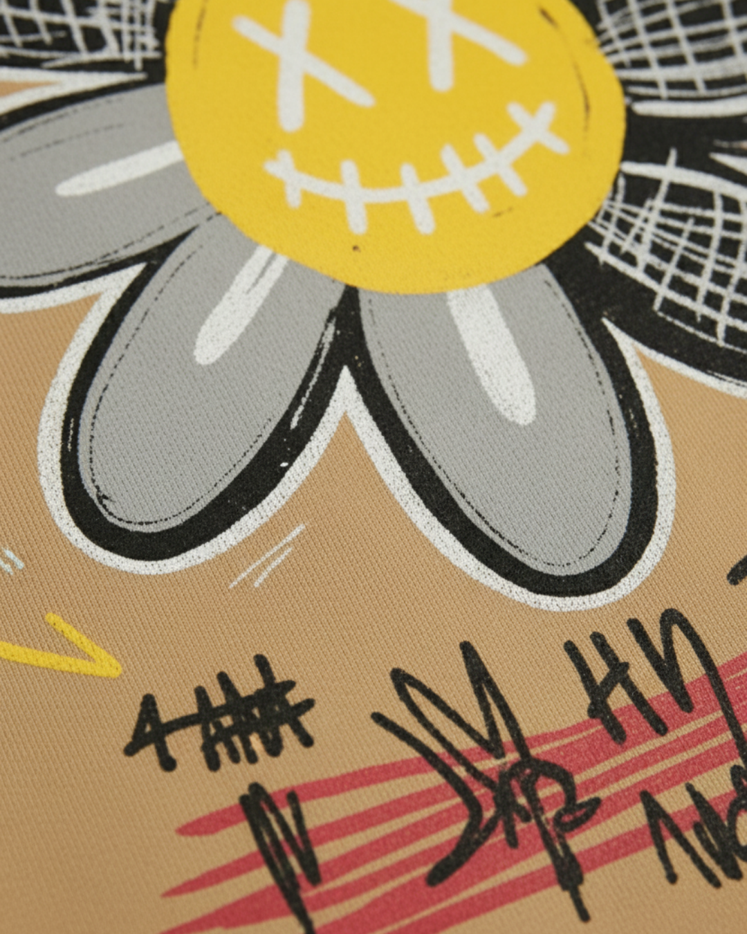 Oversized Graffiti Streetwear T-Shirt