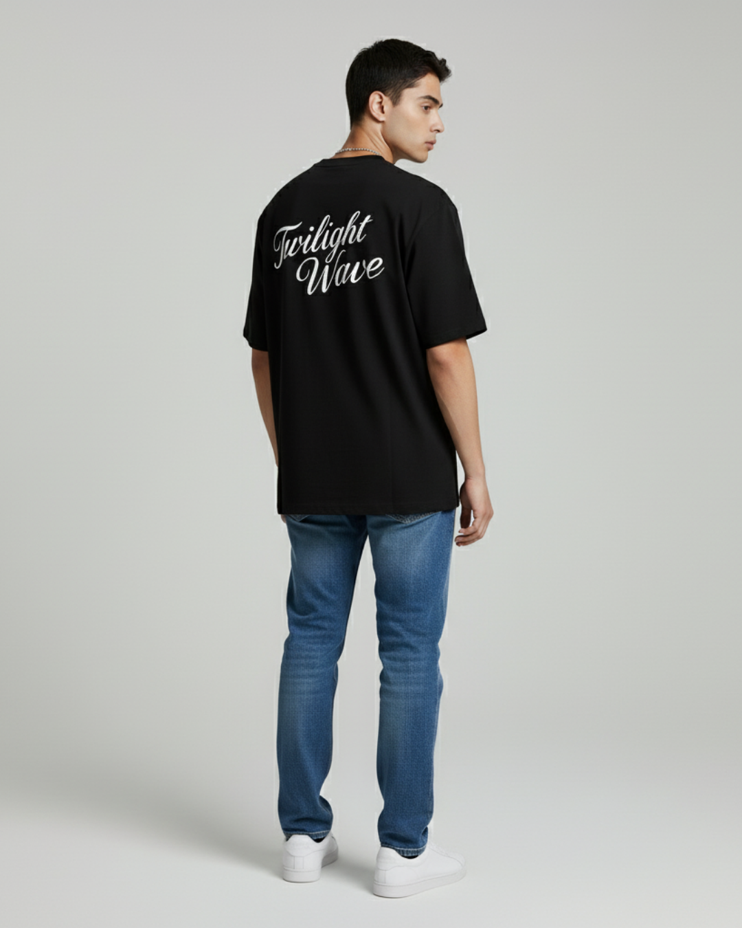 Twilight Wave" Oversized T-shirt