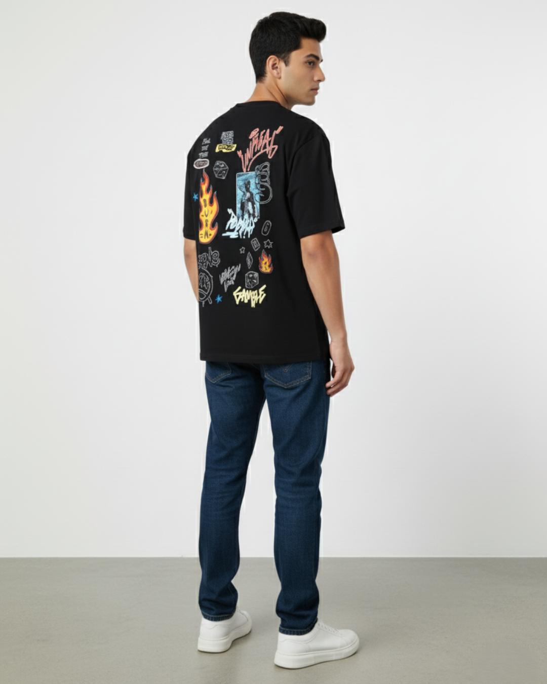 Unreal Oversized Graphic T-Shirt