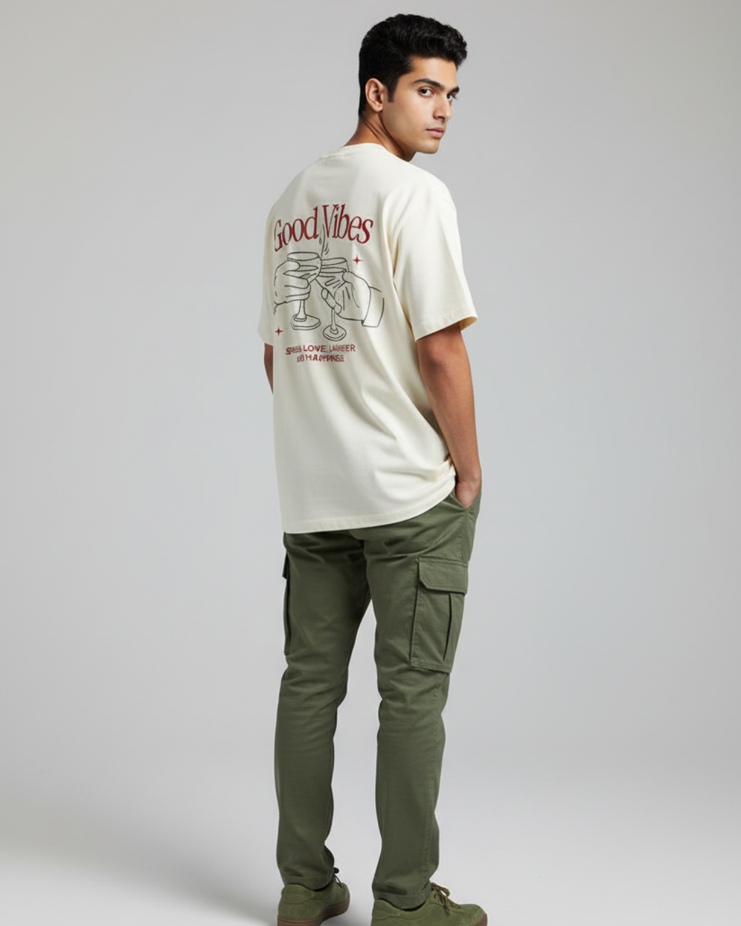 Good Vibes Oversized T-Shirt