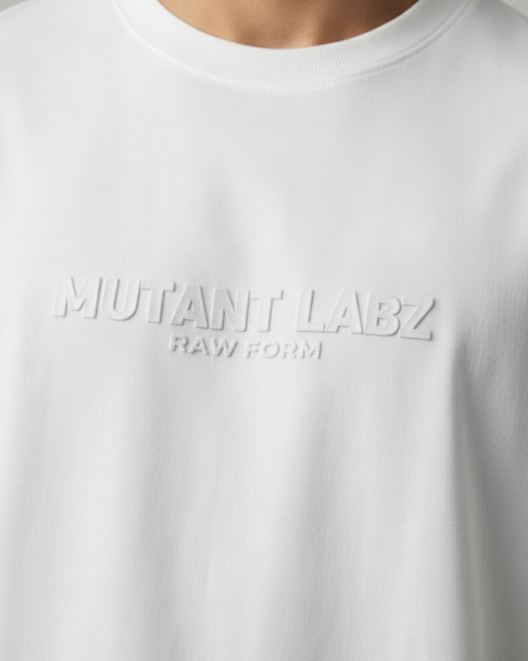 The MUTANT LABZ RAW FORM Oversized T-Shirt