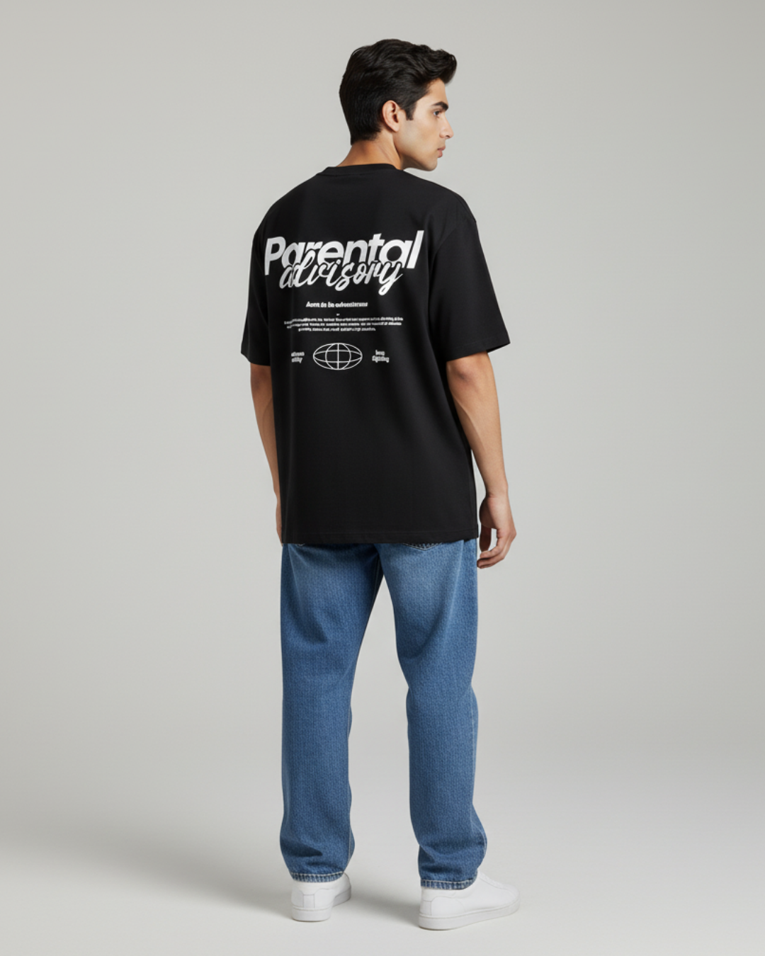 Parental Advisory Oversized T-Shirt