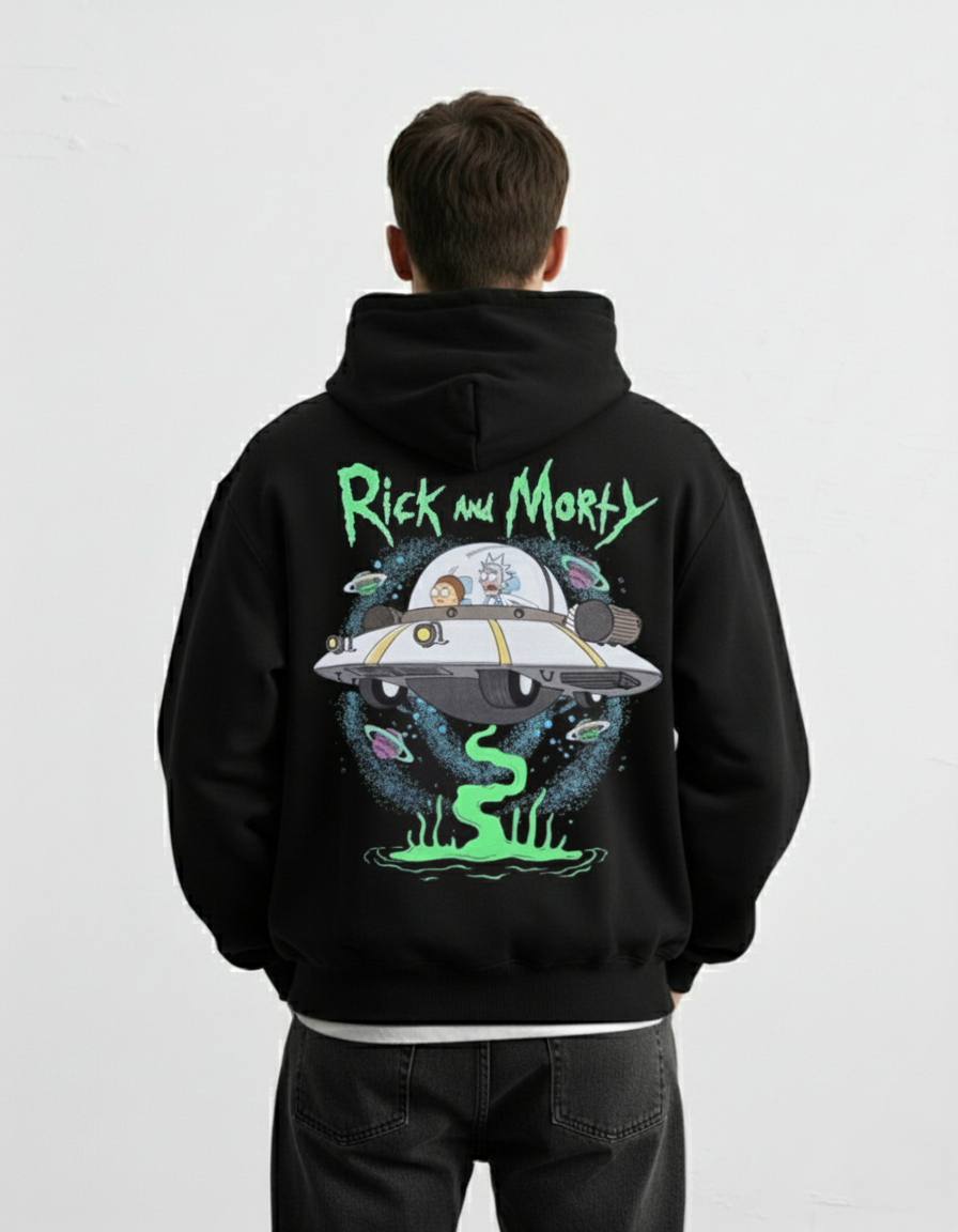 The 'Rick and Morty' Oversized Hoodie