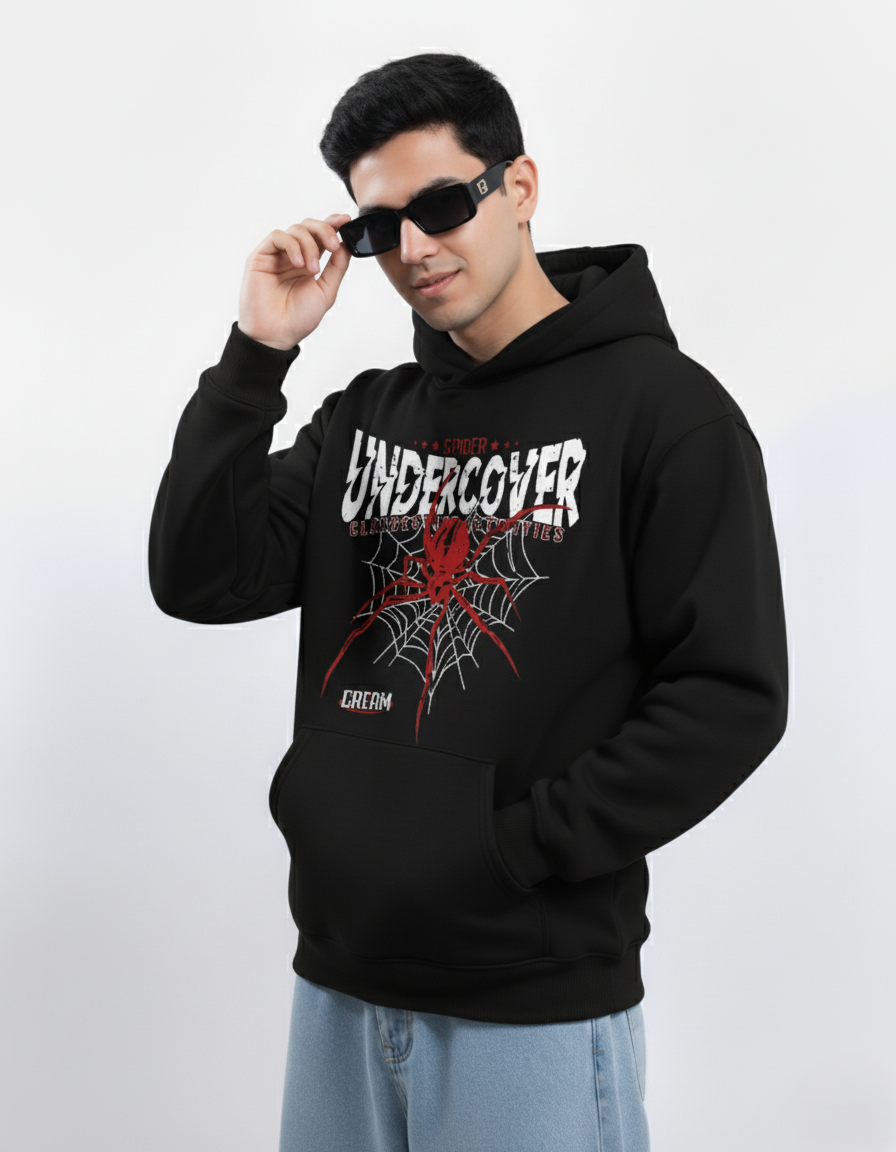 UNDERCOVER SPIDER Graphic Hoodie