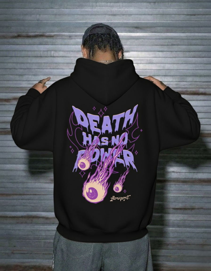 Unleash Your Power: The "Death Has No Power" Hoodie