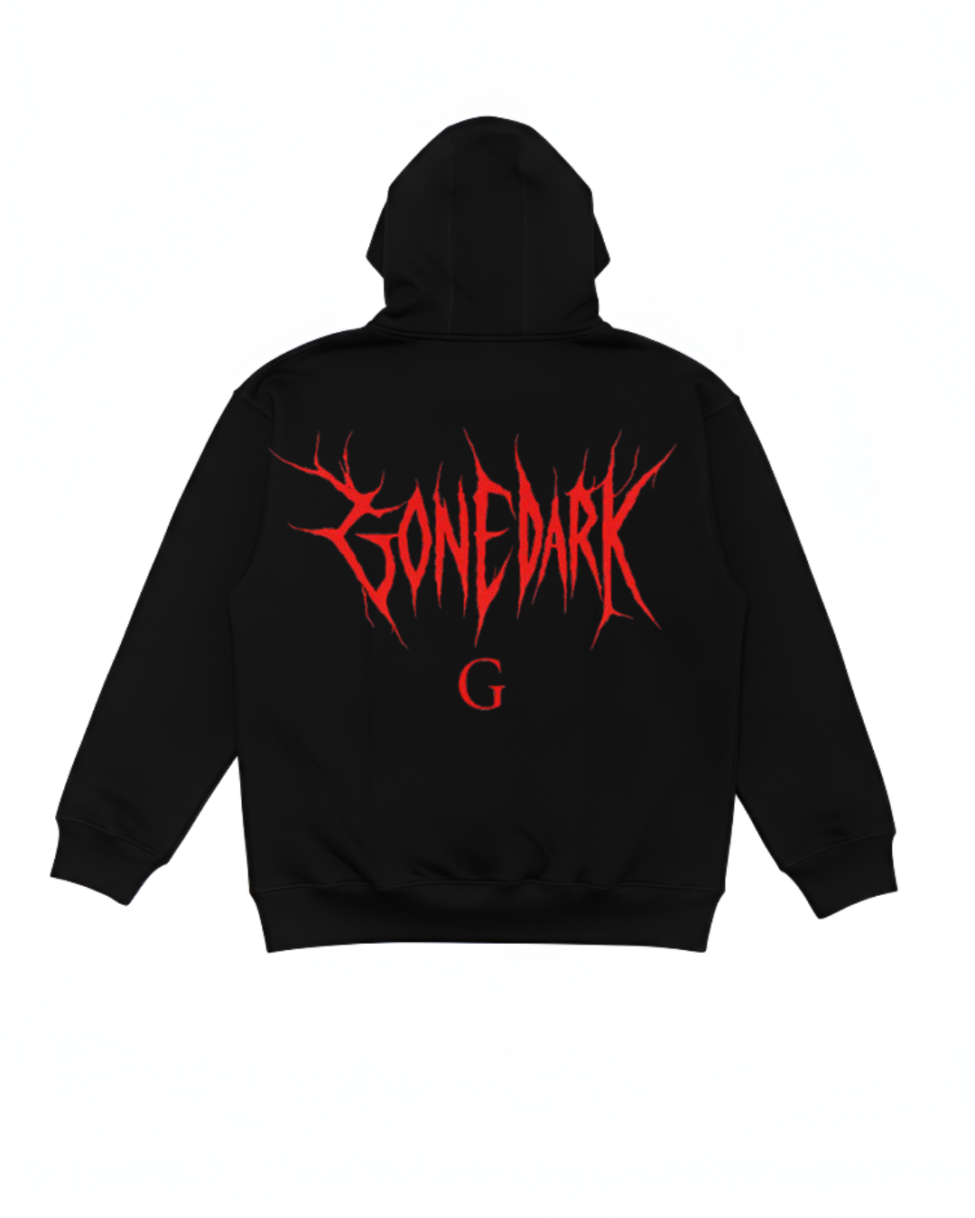 BRATOOLOGY / GONE DARK' Devil Skull Hoodie