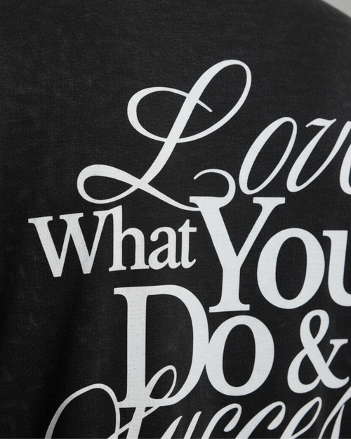 Acid Wash Oversized Tee – Love What You Do