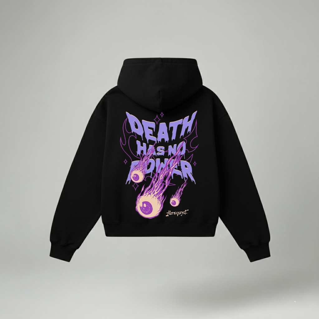Unleash Your Power: The "Death Has No Power" Hoodie