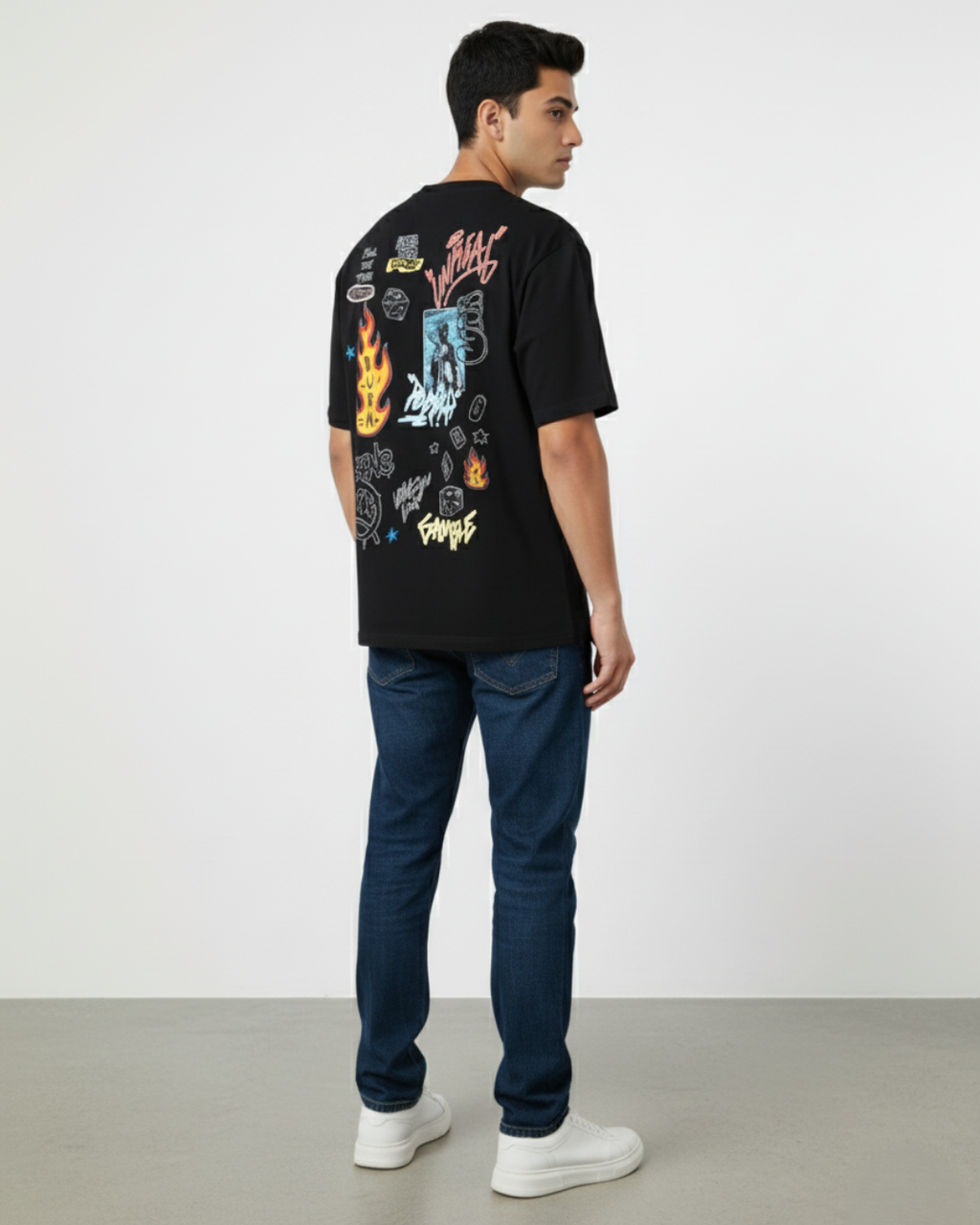 Unreal Oversized Graphic T-Shirt