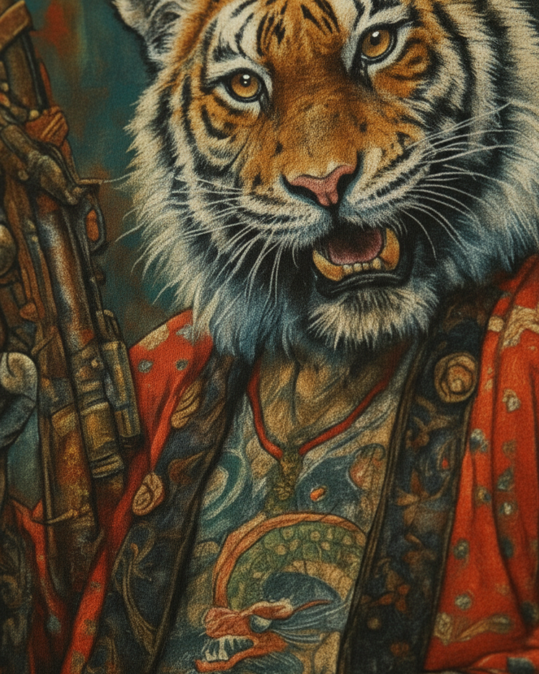 The Roaring Spirit: "Tiger Warrior"