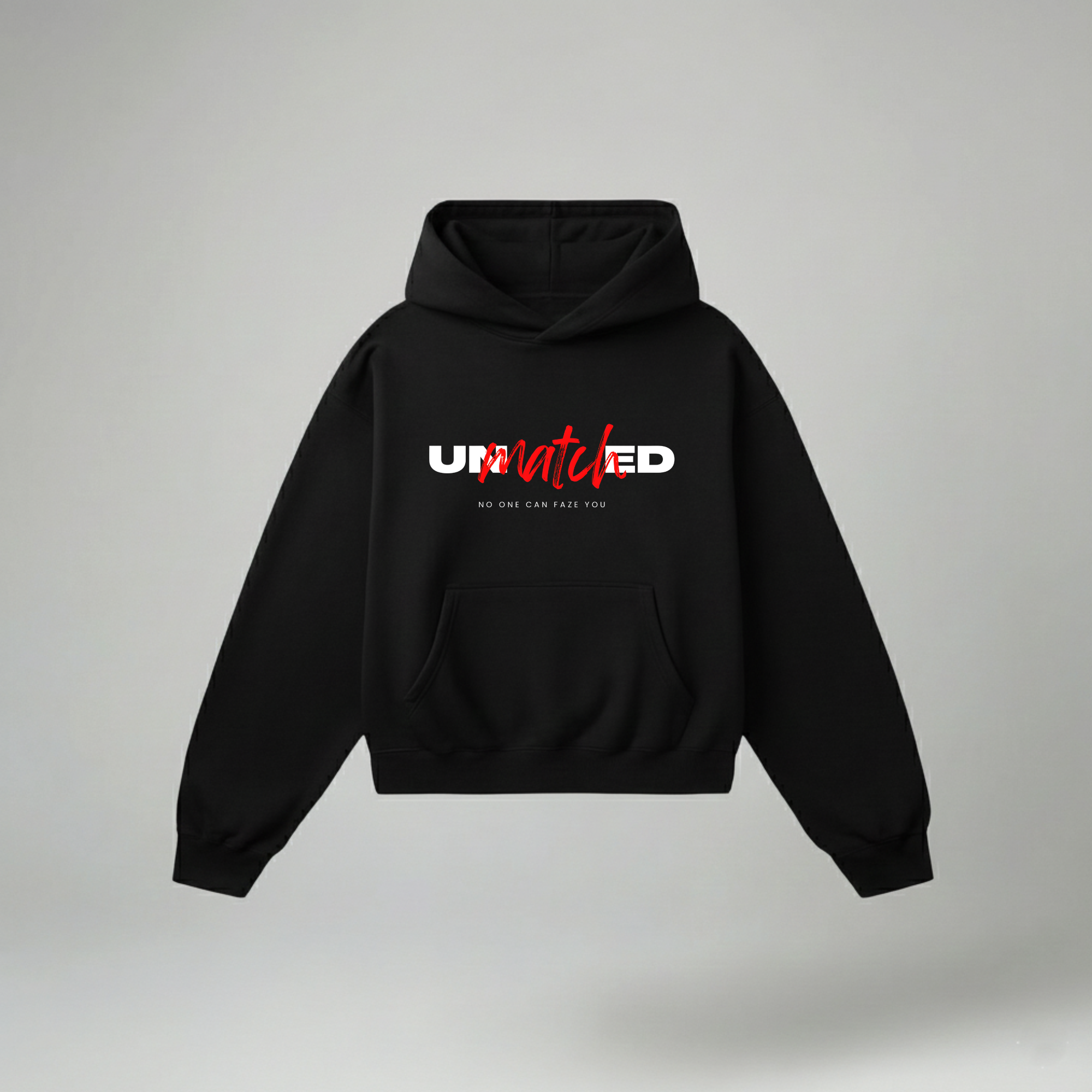 Unmatched: The Ultimate Black Oversized Hoodie