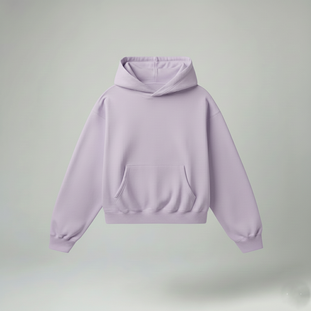 Bare Code Classic Lavender Oversize Hoodie