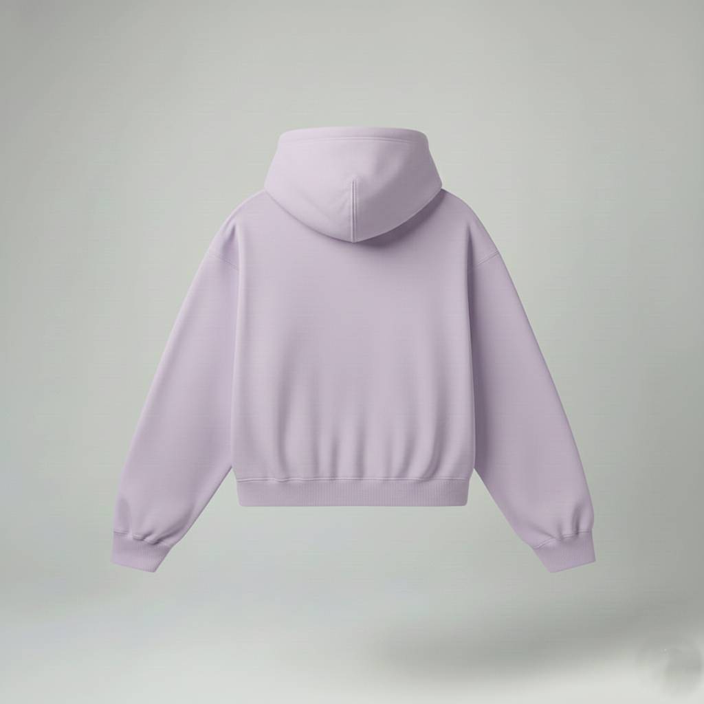 Bare Code Classic Lavender Oversize Hoodie