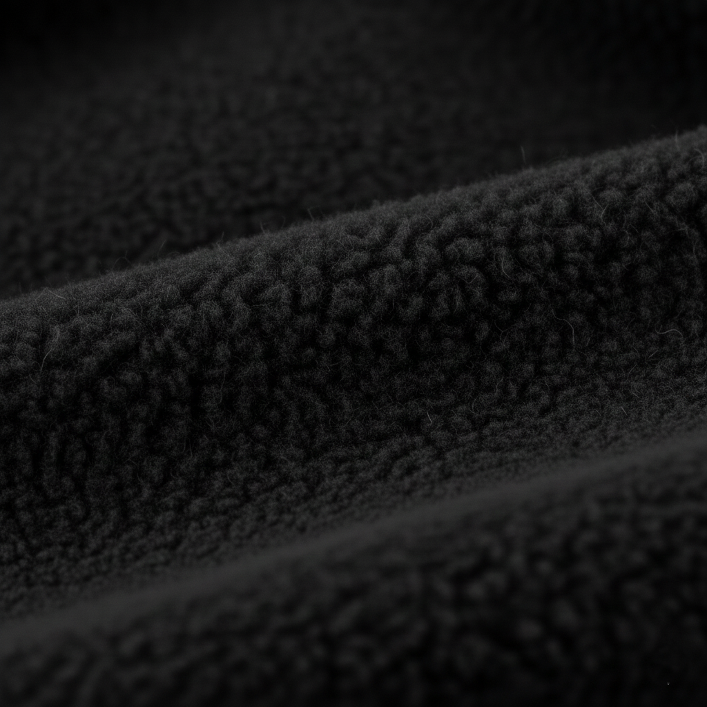 Bare Code Matte Black Oversize Hoodie