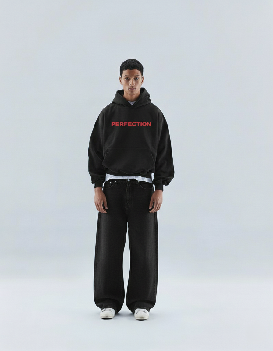 "Be Still, Let God" - Black Graphic Hoodie