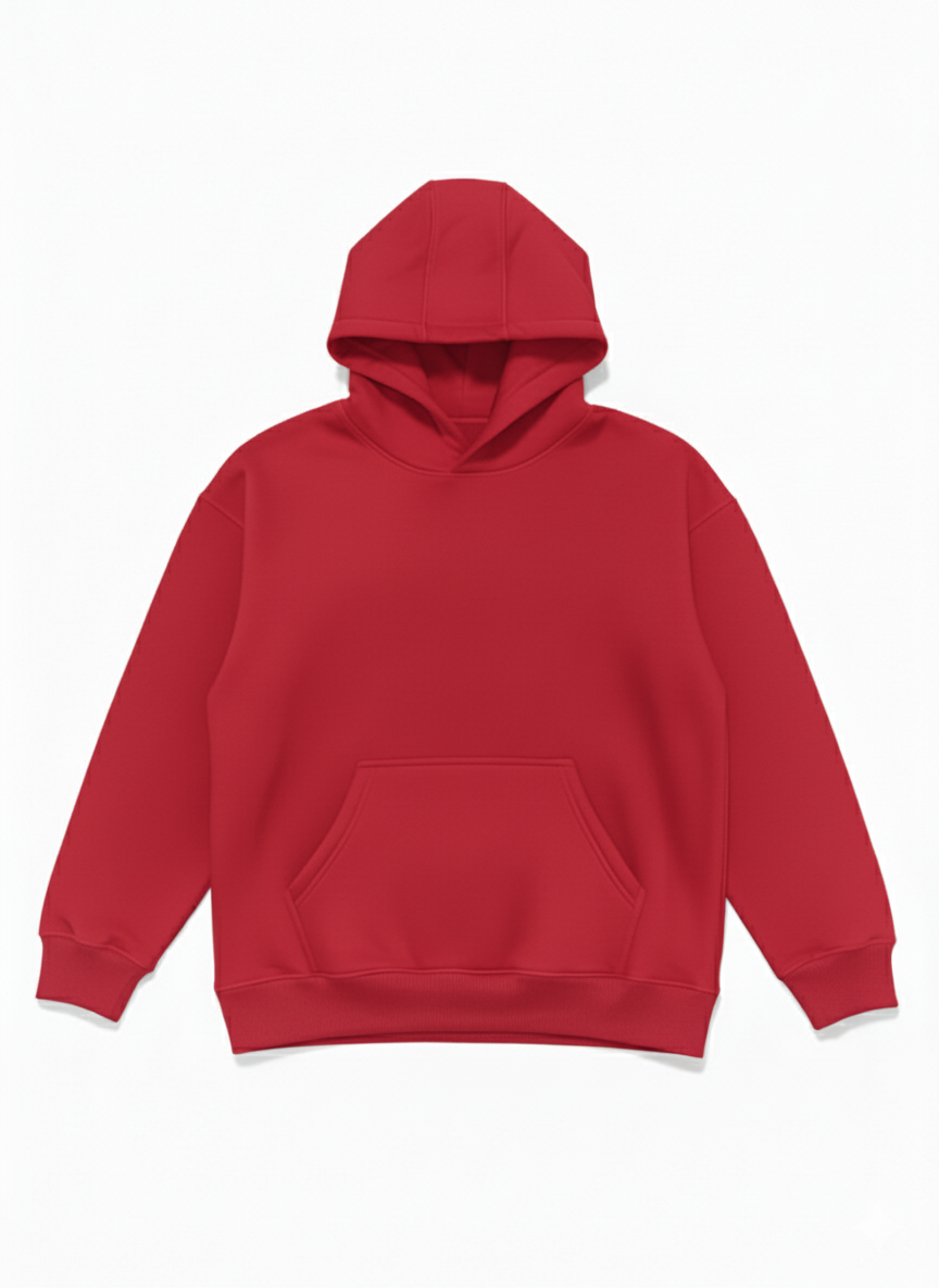 Bare Code Red Oversize Hoodie
