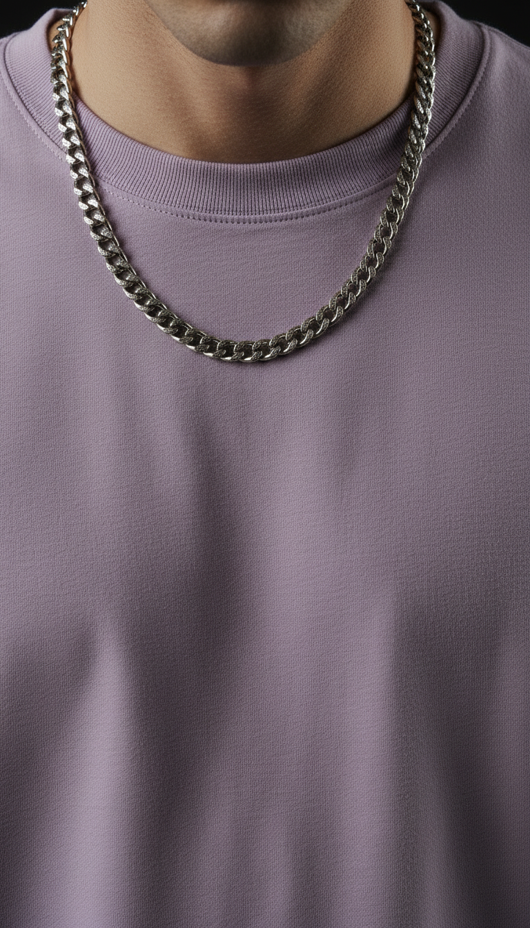 Lavender – Plain Oversized T-Shirt