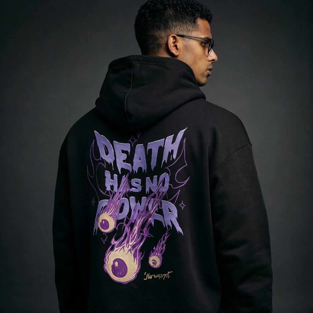 Unleash Your Power: The "Death Has No Power" Hoodie