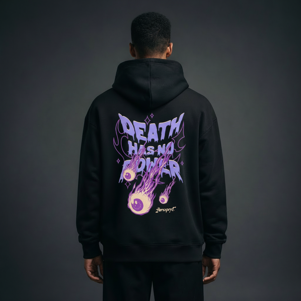 Unleash Your Power: The "Death Has No Power" Hoodie