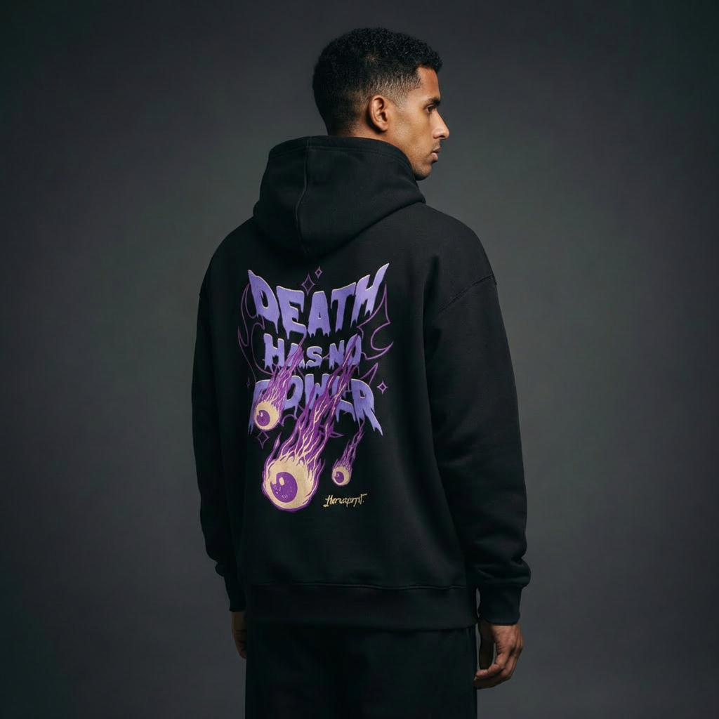 Unleash Your Power: The "Death Has No Power" Hoodie