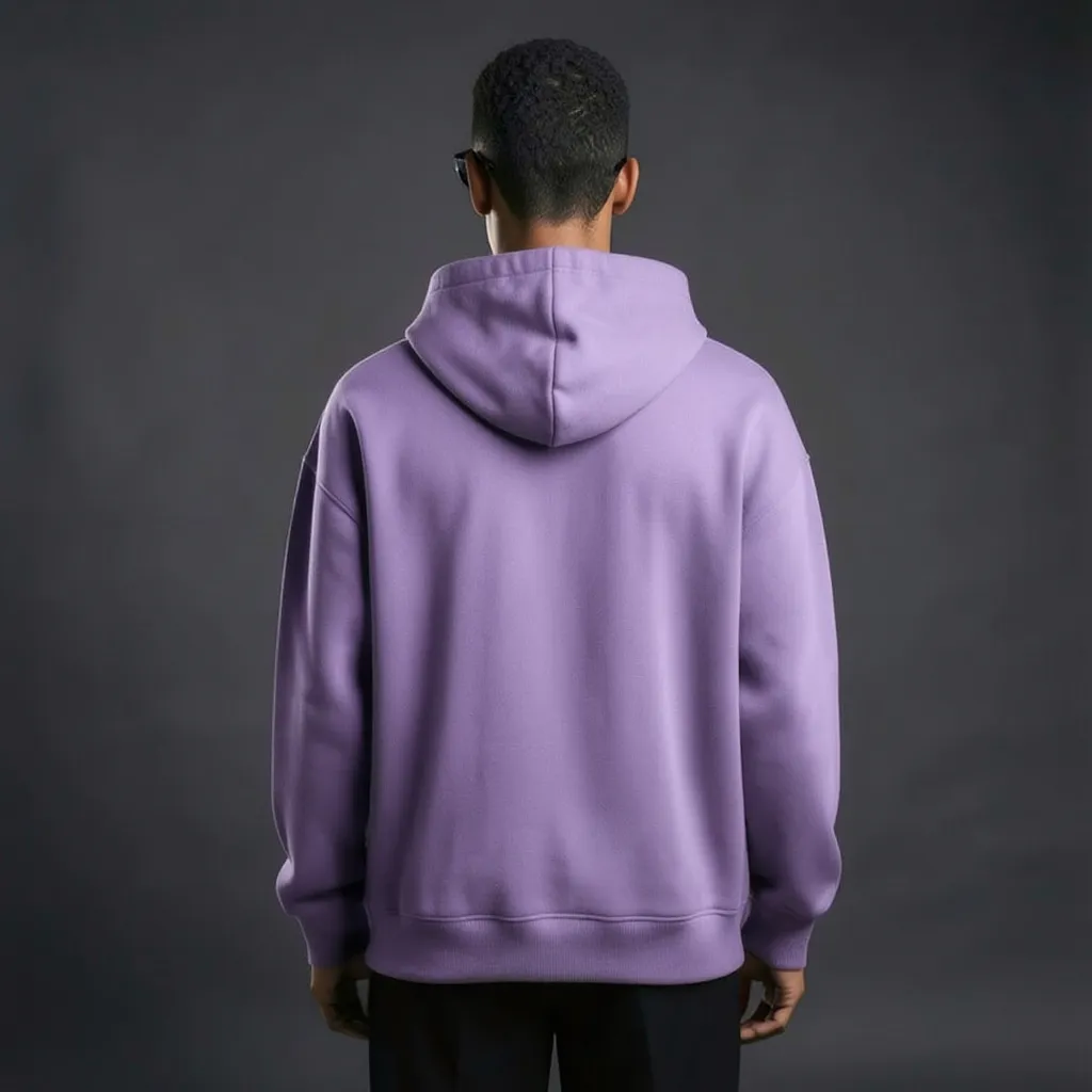 Bare Code Classic Lavender Oversize Hoodie