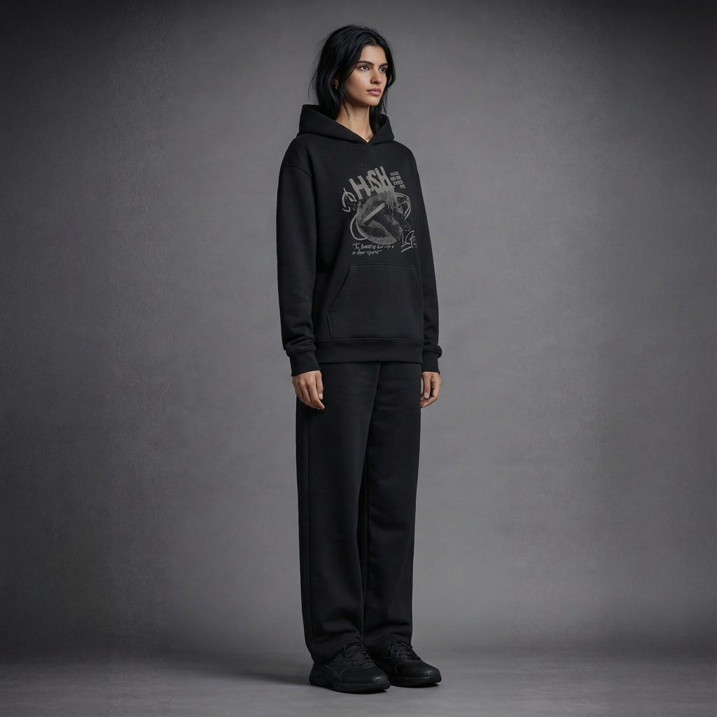 HUSH Lips Graphic Hoodie