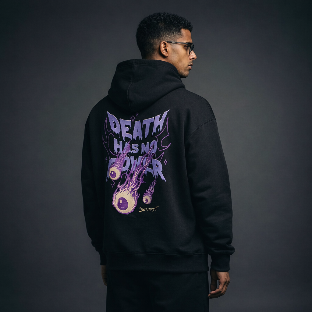 Unleash Your Power: The "Death Has No Power" Hoodie