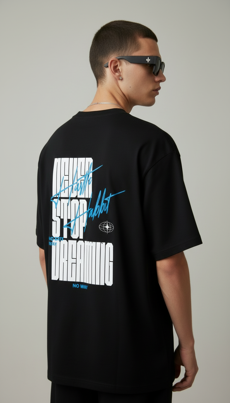 Never Stop Dreaming Oversized T-Shirt