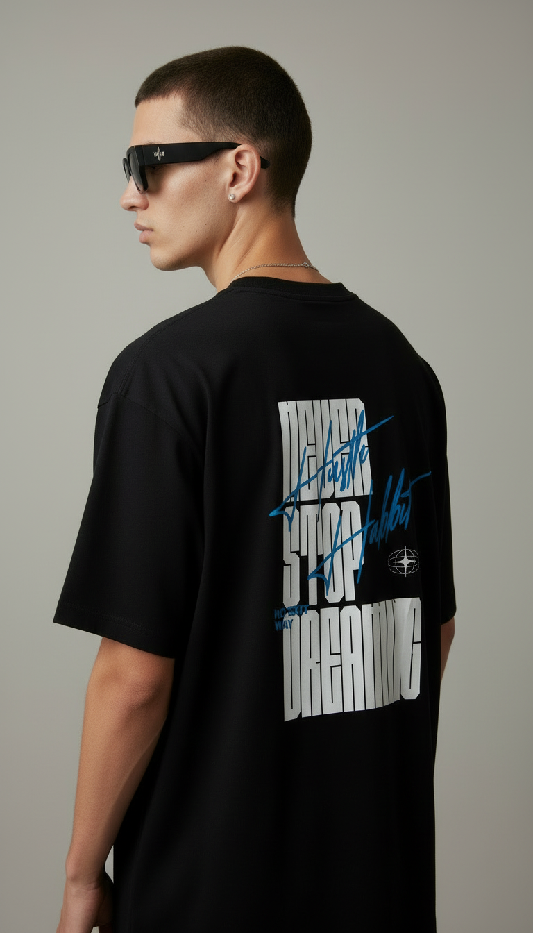 Never Stop Dreaming Oversized T-Shirt